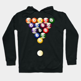 Pool balls Hoodie